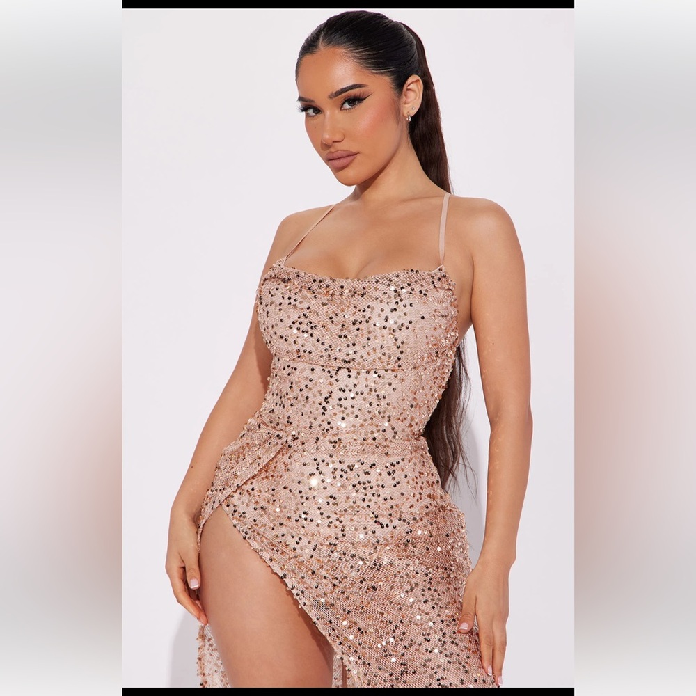 Cream Formal Cream Dress